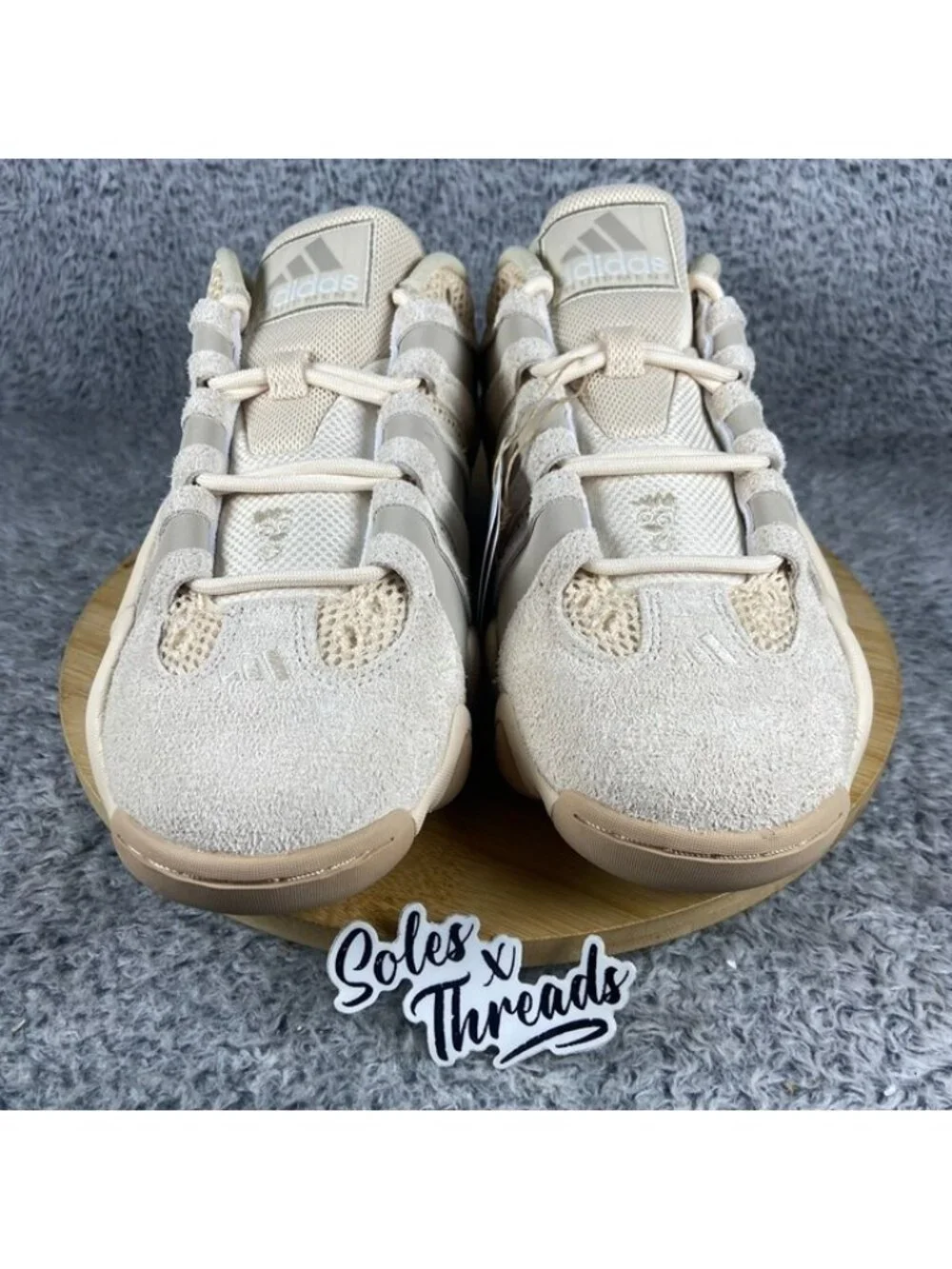 Adidas Crazy 8 Low Newport Beach Size 10 Men Halo Ivory Sandstone JI0339
